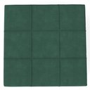 Ver imagem 4 de Kit 02 Puffs Quadrado Milano 90x90 W01 Suede Verde Musgo