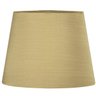Cúpula de Abajur Tecido Shantung Dourado 20x16cm - 2