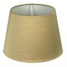 Cúpula de Abajur Tecido Shantung Dourado 20x16cm - 1