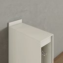 Ver imagem 5 de Conjunto Balcão de Pia 120cm e Porta Toalha 20cm MDF Linha Fineze Bege/Areia HP