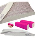 Ver imagem 1 de Kit Super 2 Blocos Polidora + 20 Lixas Profissionais 100/180