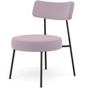 Ver imagem 3 de Kit 02 Poltronas Decorativas Para Sala De Estar Base Fixa Londres L02 Suede Rosê - Lyam Lyam Decor