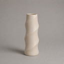 Ver imagem 1 de Vaso Contorno Pequeno Decorativo de Cerâmica para Sala e Mesa Off White