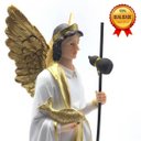 Ver imagem 5 de Imagem Arcanjo São Rafael Resina 30 Cm