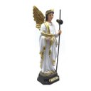 Ver imagem 2 de Imagem Arcanjo São Rafael Resina 30 Cm