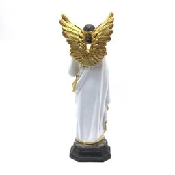 Imagem Arcanjo São Rafael Resina 30 Cm - 4