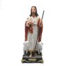 Imagem De Jesus Bom Pastor Resina Grande 30 Cm - 1