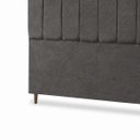 Ver imagem 6 de Cabeceira para Cama Casal Queen Estofada 1,58 ,Mts Mel Vilajo: Suede Crush Cacau