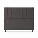 Ver imagem 3 de Cabeceira para Cama Casal Queen Estofada 1,58 ,Mts Mel Vilajo: Suede Crush Cacau