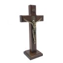 Ver imagem 2 de Crucifixo De Mesa E Parede Madeira São Bento OV 17 Cm