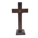 Ver imagem 5 de Crucifixo De Mesa E Parede Madeira São Bento OV 17 Cm