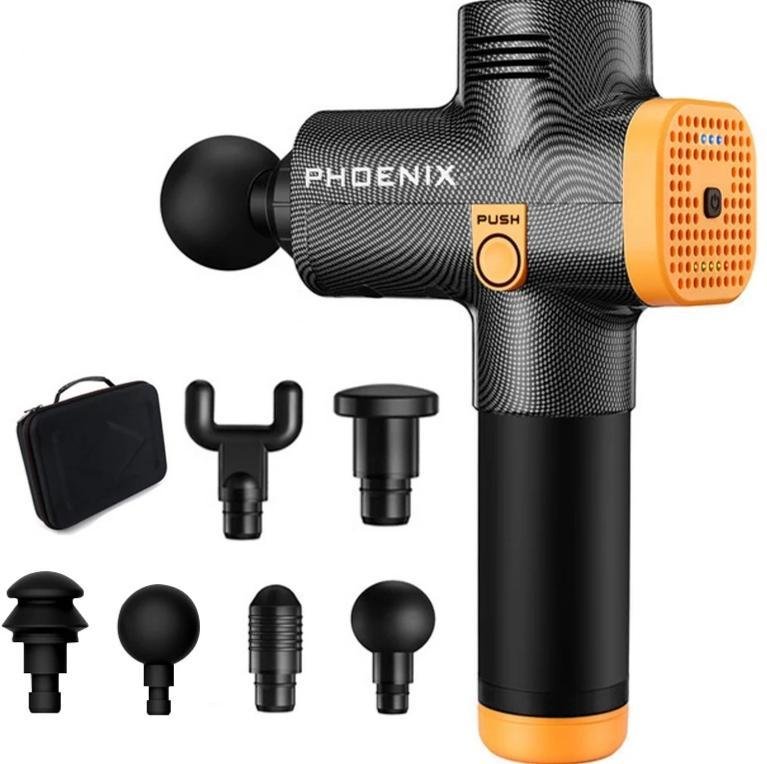 Massageadora Elétrica Phoenix A2 6 Acessórios Profissional