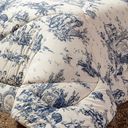 Ver imagem 4 de Kit Edredom Martin Queen Estampado + Lençol 07 Peças - Palha