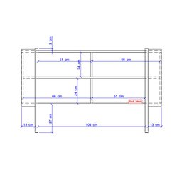 Balcão Cozinha para Buffet Habitat Madeirado e Tubos Ouro Velho Carraro - 5 Balcão Cozinha para Buffet Habitat Madeirado e Tubos Ouro Velho Carraro - 5
