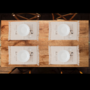 Ver imagem 3 de Talher Inox-pratos-copos-jogos Americano-caminho Mesa Beige