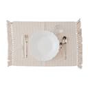 Ver imagem 2 de Talher Inox-pratos-copos-jogos Americano-caminho Mesa Beige