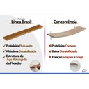 Ver imagem 5 de Prateleira Sala Decorativa Flutuante LED 220x18 Gris - Linea Brasil