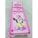 Ver imagem 3 de Jogo De Lençol Decorativo E Fronha Solteiro , Ratinha Minnie Kit 2 pçs