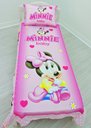 Ver imagem 3 de Jogo De Lençol Decorativo E Fronha Solteiro , Ratinha Minnie Kit 2 pçs