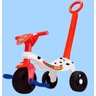 Triciclo Super Patrol Velotrol Velocipede Tchuco Com Haste - 3