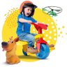 Triciclo Super Patrol Velotrol Velocipede Tchuco Com Haste - 4