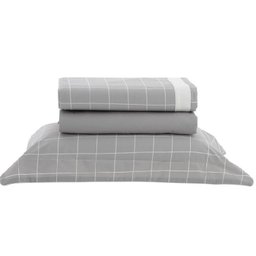 Jogo de cama Casal Vintage Toque Macio 200 fios Kacyumara - 2
