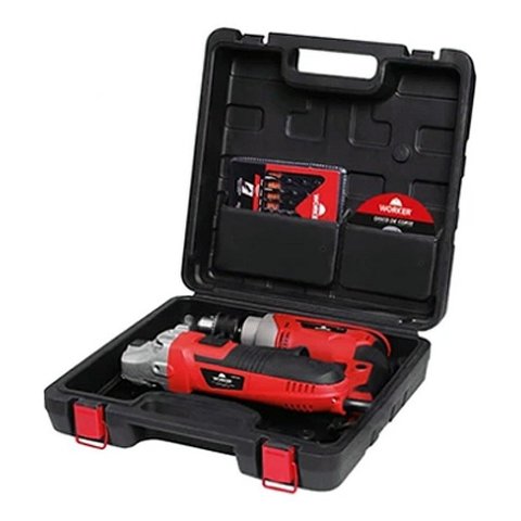Kit Esmerilhadeira Furadeira 127v 24pc - Worker