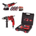 Ver imagem 4 de Kit Esmerilhadeira Furadeira 127v 24pc - Worker