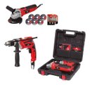 Ver imagem 4 de Kit Esmerilhadeira Furadeira 127v 24pc - Worker