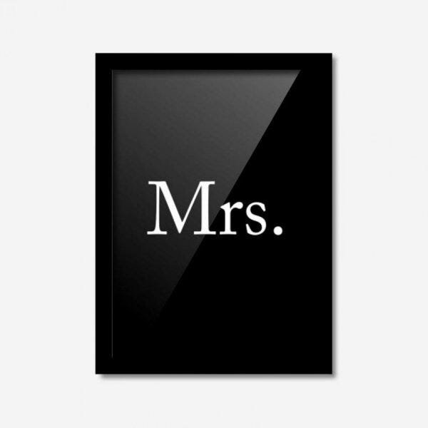 Quadro Decorativo Mrs. Los Quadros - 1