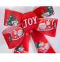 Ver imagem 2 de Kit Laço Acetinado PVC Tecido Vermelho Natal Carros 16cm 6 Unidades - Magizi
