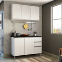 Ver imagem 4 de Armário de Cozinha Compacta Balcão e Aéreo 120cm Evidence Poliman Móveis