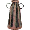 Ver imagem 1 de Vaso Decorativo Enfeite Casa Fibra 40x22x22cm Color