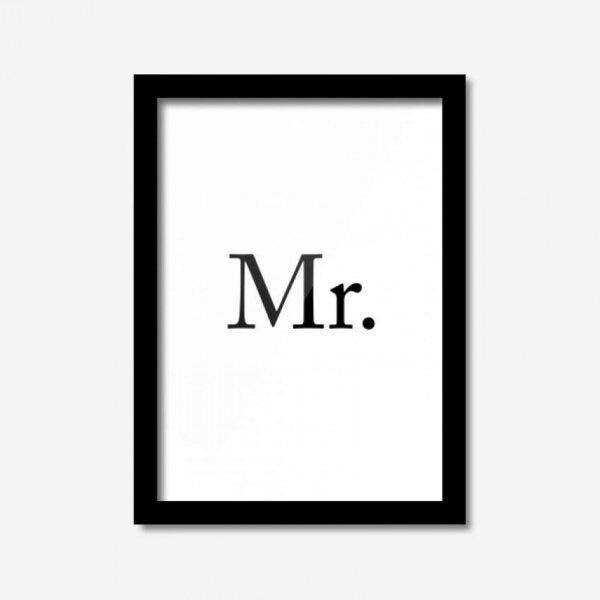 Quadro Decorativo Mr. Los Quadros - 1