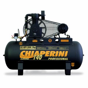 Compressor de Ar Média Pressão Monofásico 220V IP20 5HP 200L 026070 Chiaperini