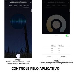 Lampada Smart Led Inteligente App Celular Wifi 10w Rgb Ajustavel Iluminaçao Dimerizaçao Decoraçao Ca - 3