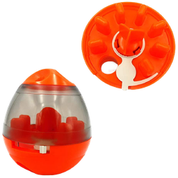 Brinquedo Dispersor de Ração e Petiscos Eating Sport Brinquedo e Petisqueira Laranja - 14