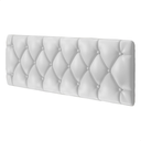 Ver imagem 3 de Cabeceira de Cama Queen Estofada Capitone Pari 1,60 X 55 Branco Corino