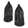 Pá Para Remo De Barco Caiaque Canoa Kit 2 Peças Preto - 1