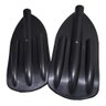Pá Para Remo De Barco Caiaque Canoa Kit 2 Peças Preto - 5