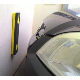 Protetor De Parachoque Com Fita Adesivo - Garagem/Estacionamento - Preto - Com 2 Peças - 4