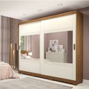 Ver imagem 2 de Guarda-Roupa Roupeiro Panan Blumenau 2 Portas 4 Gavetas 400100710126