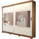 Ver imagem 1 de Guarda-Roupa Roupeiro Panan Blumenau 2 Portas 4 Gavetas 400100710126