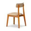 Ver imagem 4 de Kit 2 Cadeira de Jantar Madeira Maciça Alice Estofada Premium Ergonomica Confortável Di Franco