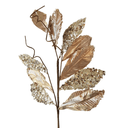 Ver imagem 2 de Galho Decorativo Folhas Rose e Champanhe 70cm