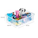 Ver imagem 3 de Kit 4 Caixa Bandeja Organizadora Plástica Média Para Acessórios