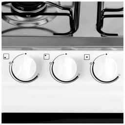 Fogão Realce 5 Bocas Manual Hera Mesa Inox Forno 94 Litros - 4