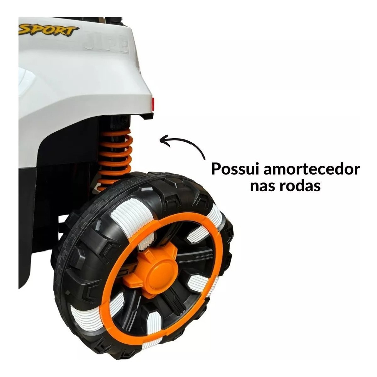 Carro Elétrico Utv 12v Infantil Buggy Quadriciclo Controle Bluetooth Usb Brinqway Bw-277 Som Luzes B - 5