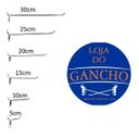 Ver imagem 3 de Gancho Painel Canaletado 15cm Com 100 Unidades Zincado