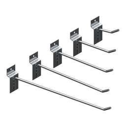 Gancho Painel Canaletado 15cm Com 100 Unidades Zincado - 2